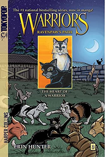 The Heart of a Warrior (Warriors Manga: Ravenpaw's Path, #3) book cover