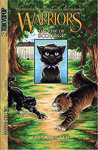 The Rise of Scourge (Warriors Manga) book cover