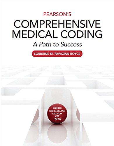 Pearson's Comprehensive Medical Coding book cover