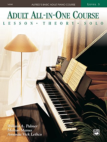 Alfred's Basic Piano Library Vol. 3: Adult All-In-One book cover