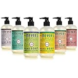 Mrs. Meyers Clean Day Liquid Hand Soap 6 Scent Variety Pack, 12.5 oz Each