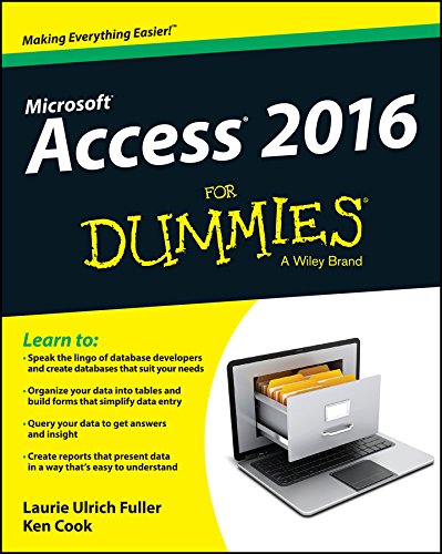Access 2016 for Dummies book cover