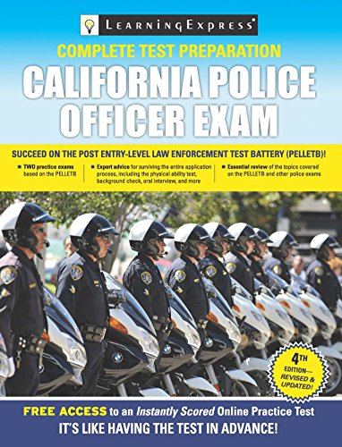 John Douglas's Guide to the California Police Officer Exam book cover