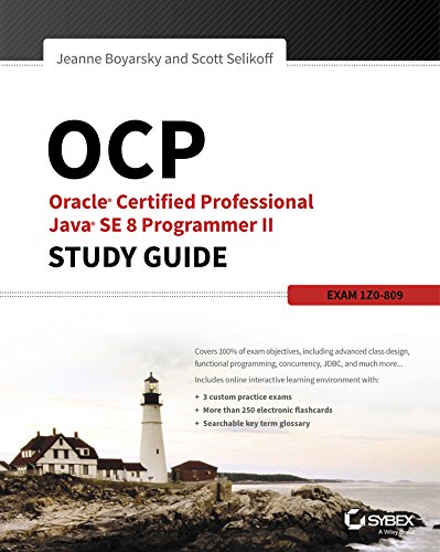 OCP: Oracle Certified Professional Java Se 8 Programmer II Study Guide: Exam 1Z0-809 book cover