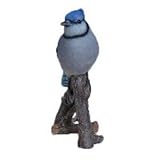 Hi Line Gift Ltd Blue Jay On Branch Statue
