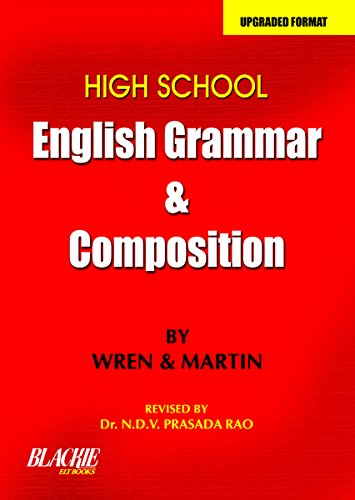 High School English Grammar and Composition book cover