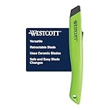 Westcott Box Cutter Safety Ceramic Utility Knife 16475