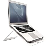 Fellowes I-Spire Series elevador ajustable para portátil soportes para portátil sin complicaciones