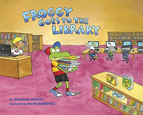 Froggy Goes to the Library book cover