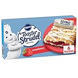 Pillsbury Toaster Strudel Frozen Pastries, Strawberry, 6 Ct, 11.7 oz