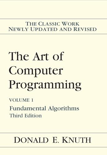 The Art of Computer Programming, Volume 1: Fundamental Algorithms book cover