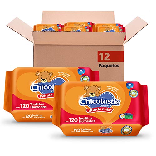 Chicolastic Classic, Toallas Húmedas para Bebé, 1440 Toallas