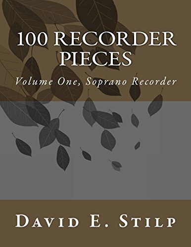 100 Recorder Pieces Volume One, Alto Recorder book cover