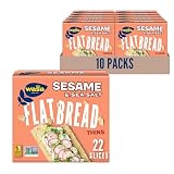 Wasa Sesame Sea Salt Flatbread Thins 6 7 Oz Pack Of 10 Crack
