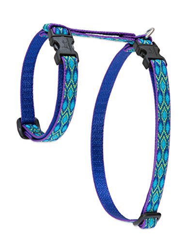 LupinePet Originals 1/2" Rain Song H-Style Harness, 12-20"