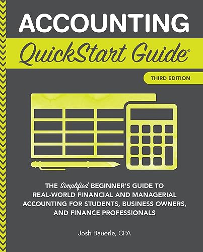 Accounting QuickStart Guide book cover