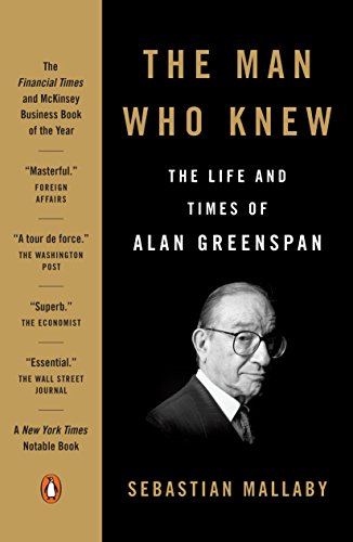 The Man Who Knew: The Life and Times of Alan Greenspan book cover