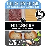 Hillshire Snacking Small Plates Italian Dry Salami And Gouda