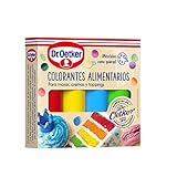 Dr. Oetker Colorantes Alimentarios Pack 4 ingrediente para tarta Red Velvet