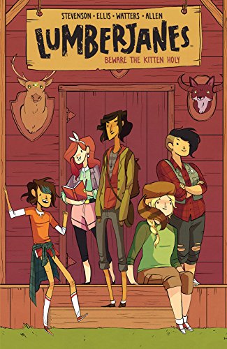 Lumberjanes, Vol. 1: Beware the Kitten Holy book cover
