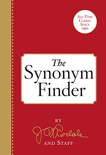 The Synonym Finder book cover