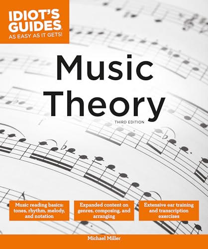 Idiot's Guides: Music Theory, 3E book cover