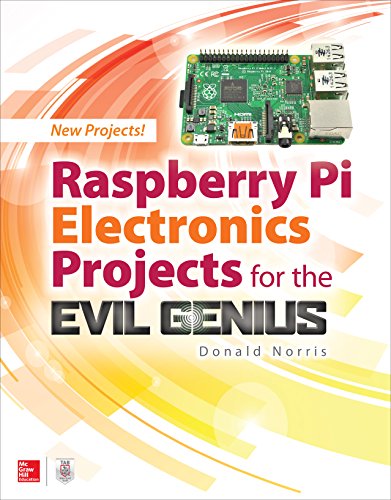 Raspberry Pi Electronics Projects for the Evil Genius book cover