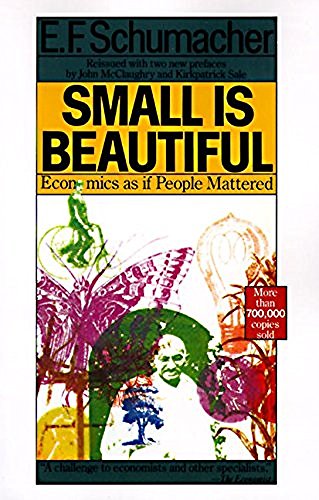 Small Is Beautiful: Economics as if People Mattered book cover