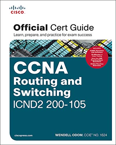 CCNA Routing and Switching ICND2 200-105 Official Cert Guide book cover