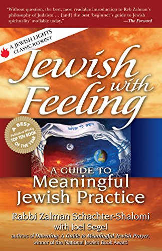 Jewish With Feeling: A Guide to Meaningful Jewish Practice book cover