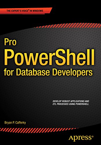Pro Powershell for Database Developers book cover
