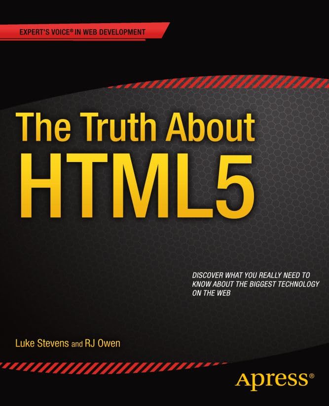 The Truth About HTML5 book cover