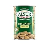 ALSUR Champiñón Laminado 185 g Ingredientes de la Pizza Vegetariana