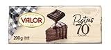 Valor Chocolate Negro 70% Postres 200 g Ingredientes de la Tarta San Marcos