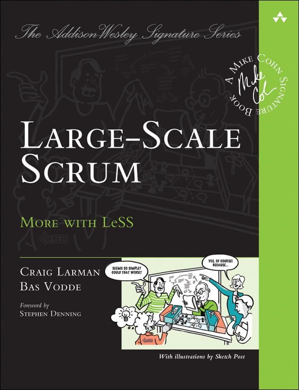 Large-Scale Scrum: Scaling Agile for Large & Multisite Development book cover