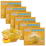 Simply Delish Natural Peach Jel Dessert Sugar Free Non Gmo G
