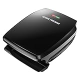 George Foreman 4-Serving Classic Plate Electric Grill and Panini Press