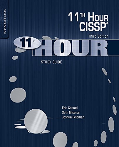 Eleventh Hour Cissp(r): Study Guide book cover