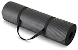 Amazon Basics Extra Thick Exercise Yoga Mat with Carrying Strap