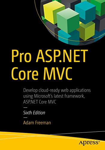 Pro ASP.Net Core MVC book cover