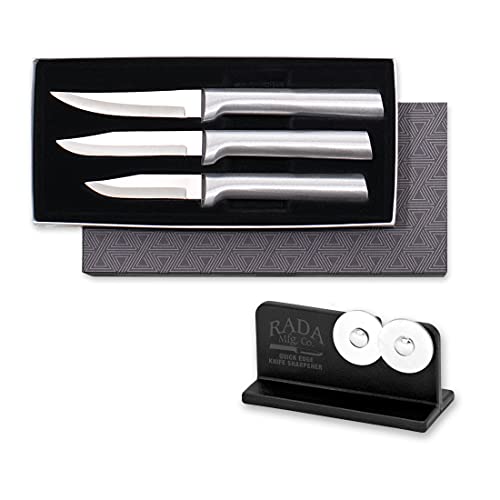 Rada Cutlery Paring Knife Galore Gift Set with Sharpener