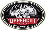 UPPERCUT DELUXE Matte Pomade for Men – Medium Hold, No Shine, Water-Based Hair Styling Cream, Easy Wash Out, Natural Matte Finish, 3.5 oz / 100 g