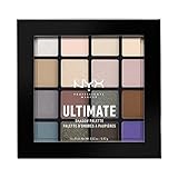 NYX Ultimate Shadow Palette Maquillaje para Vestido Azul Sencillo