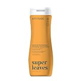 ATTITUDE Volume and Shine Hair Shampoo, EWG Verified, For Thin Hair, Naturally Derived Ingredients, Vegan and Plant Based, Soy Protein And Cranberries, 16 Fl Oz