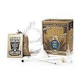 Craft A Brew - Single Hop IPA (Cascade) - Beer Making Kit - Make Your Own Craft Beer - Complete Equipment and Supplies - Starter Home Brewing Kit - 1 Gallon