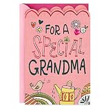 Hallmark Pop Up Mothers Day Card for Grandmother from Kids (3D Honeycomb Heart)