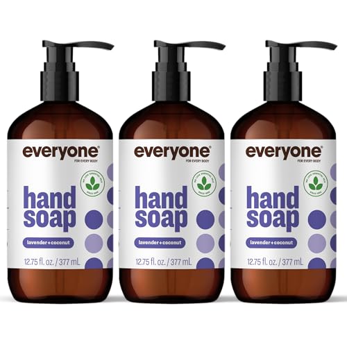 Everyone Liquid Hand Soap, Lavender + Coconut, 12.75 oz (Pack of 3)
