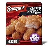 Banquet Chicken Nuggets Fries Frozen Meal 4 85 Oz