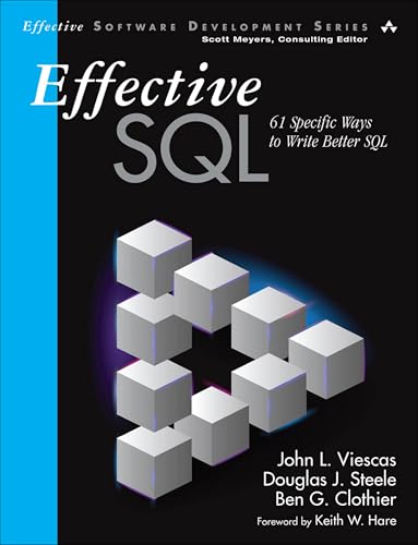 Effective SQL: 61 Specific Ways to Write Better SQL book cover