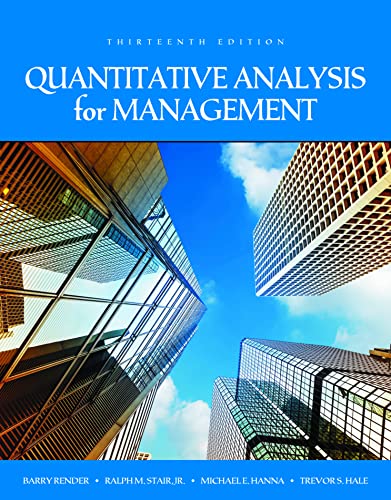 Quantitative Analysis for Management book cover